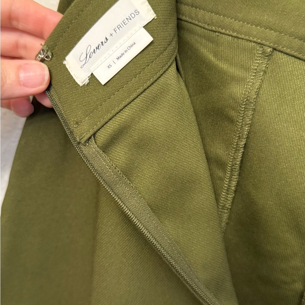 Lovers + Friends Olive Green pants